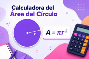 calculadora área círculo