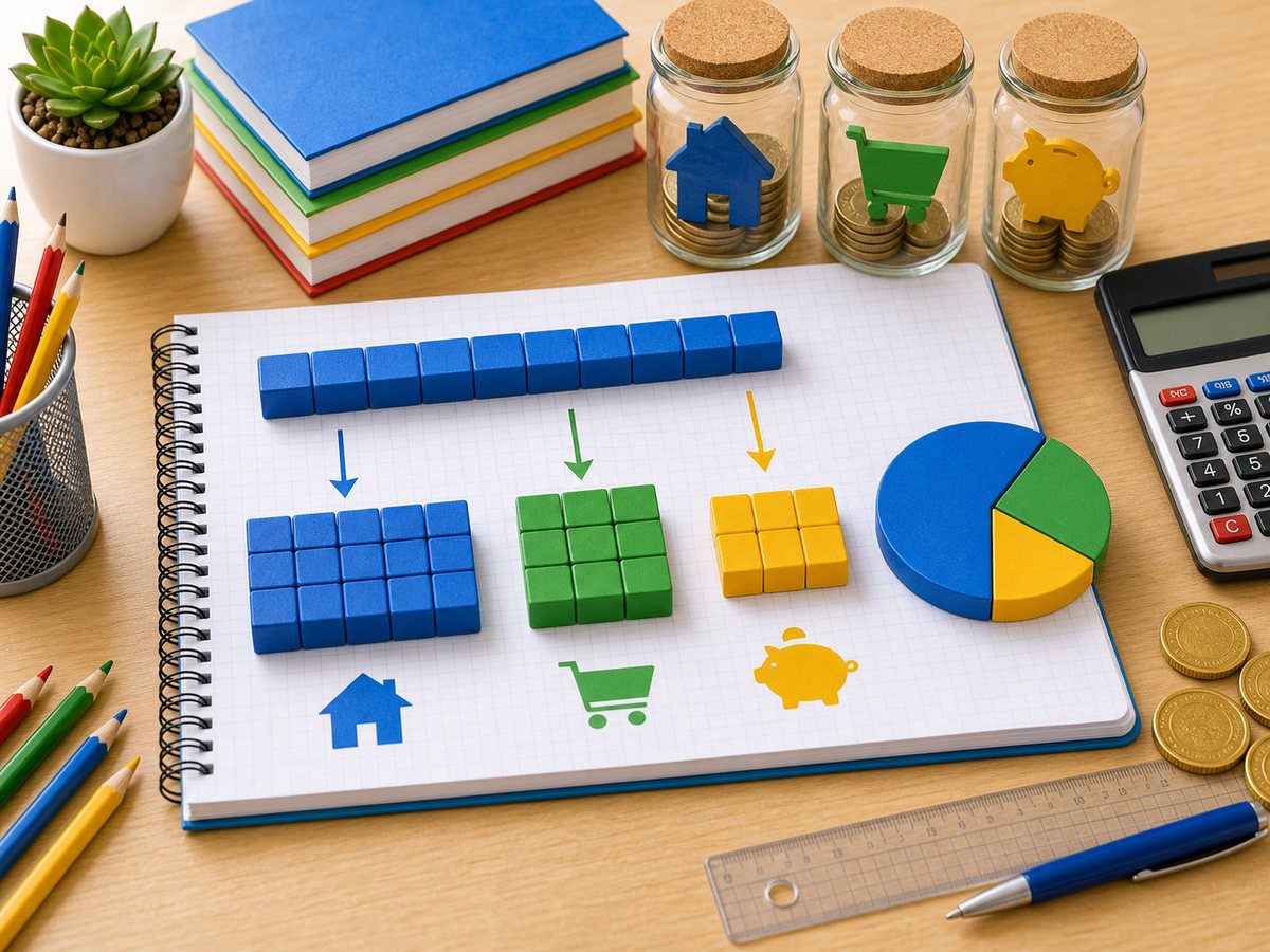 Calculadora 50/30/20 - calculadora educativa online