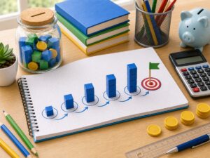 Calculadora de Ahorro para Objetivo - calculadora educativa online