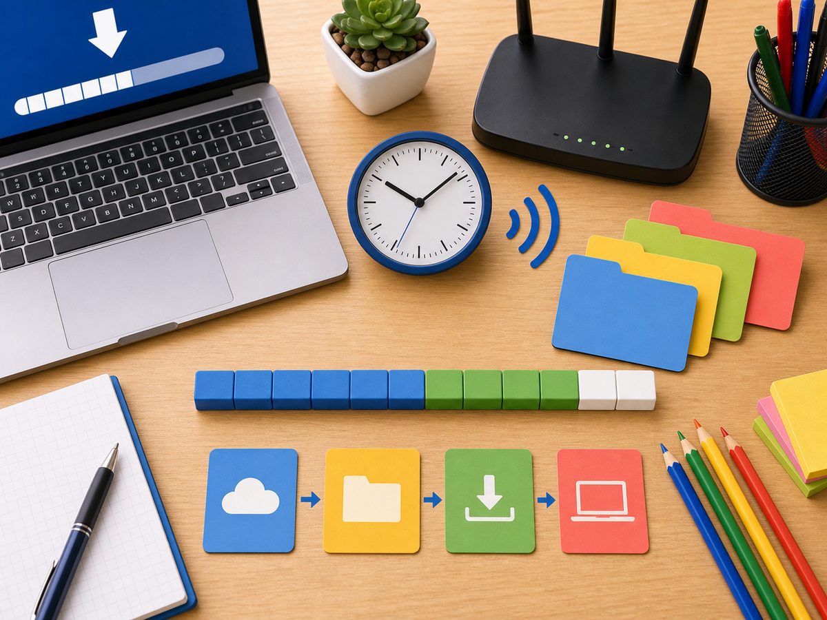 Calculadora de Tiempo de Descarga - calculadora educativa online