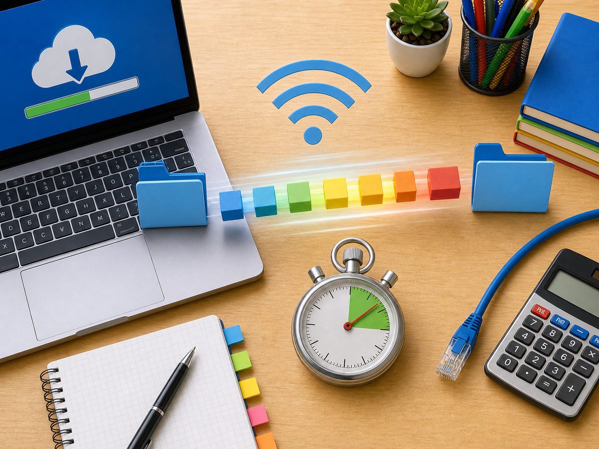 Calculadora de Velocidad de Descarga - calculadora educativa online