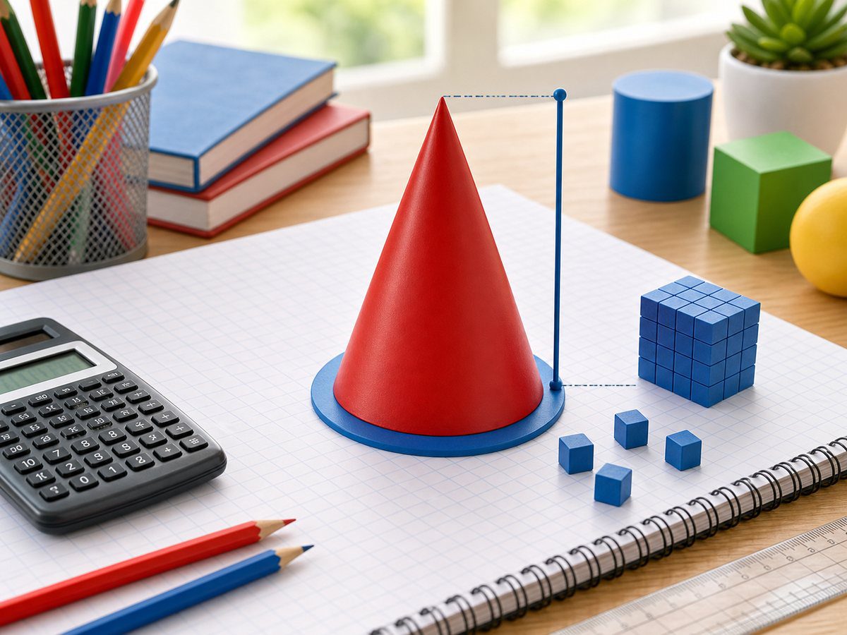 Calculadora de Volumen del Cono - calculadora educativa online